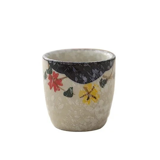 Taza de te Cerámica Retro de 50 ml estilo Japones